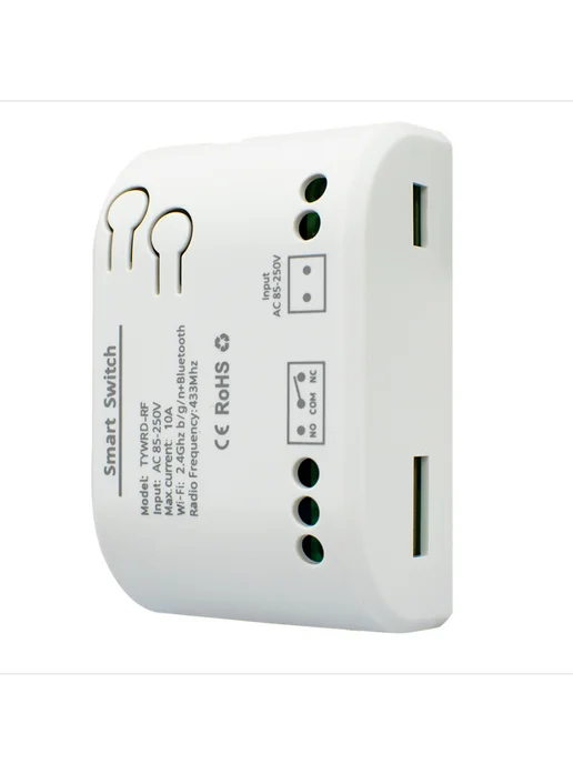 Модуль TUYA Smart Wi-Fi сухой контактный 1CH 85-250 В, белый, фото 5