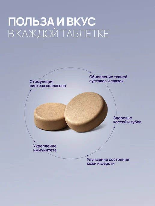 AMSTREL Витамины для собак "Здоровый иммунитет" - 600 таб, Здоровье и сила -, фото 2