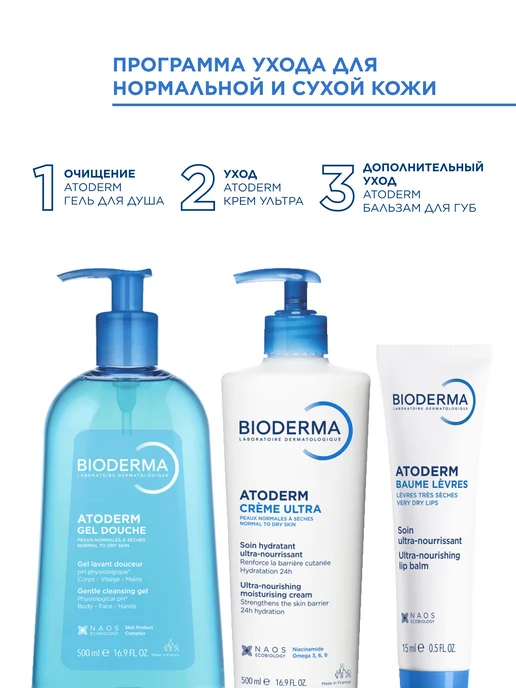 Bioderma Atoderm Бальзам для губ восстанавливающий, 15 мл, 15 мл, фото 6