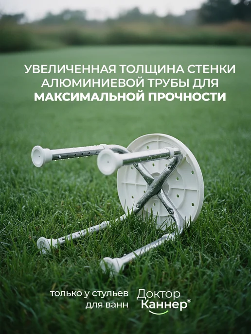 Доктор Каннер Стул для ванной, табурет для ванны для мытья пожилых титан, титан, фото 5