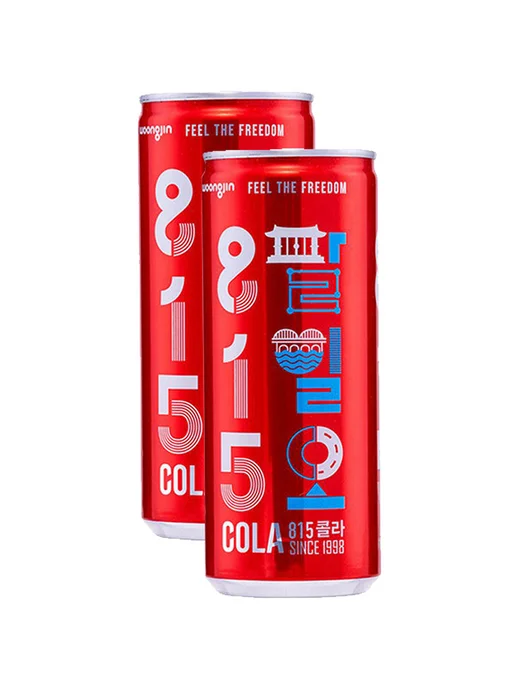 Woongjin Напиток газированный кола Cola, 2 шт. по 250 мл, 2 шт, 250 мл