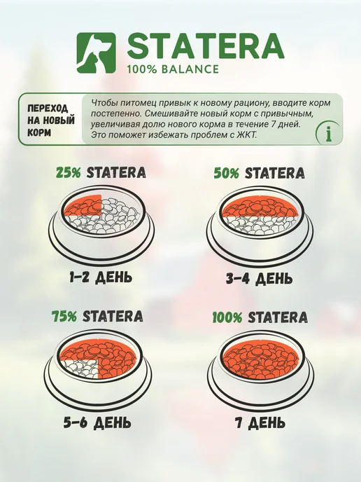 Сухой корм STATERA 100% balance для собак, взрослые, лосось, 2 кг, фото 8