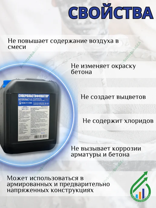 Бетопласт Суперпластификатор 5кг, 5 кг, фото 2