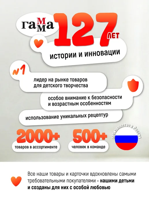 Гамма Пластилин для лепки в школу мягкий 24 цв, вариант, фото 8