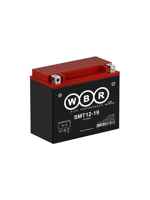WBR Мото аккумулятор SMT12-19 (12V 19Ah 130A), вариант