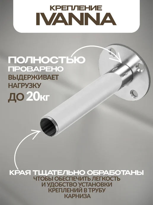 Mr.KARNIZ Угловой карниз для душа 90х90 хром, 120x120, фото 5