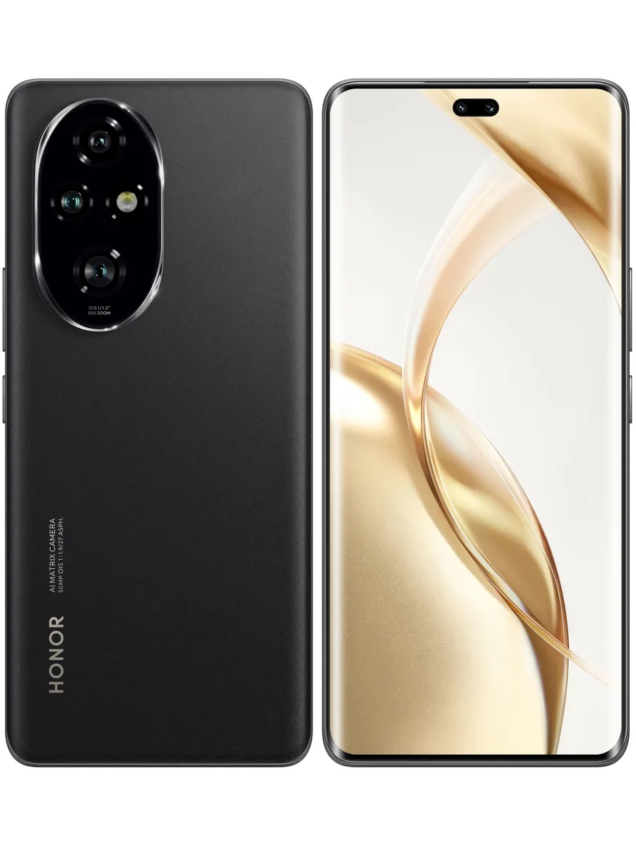 Смартфон 200 Pro 12 512 ГБ черный HONOR 376767651 купить в интернет‑магазине Wildberries