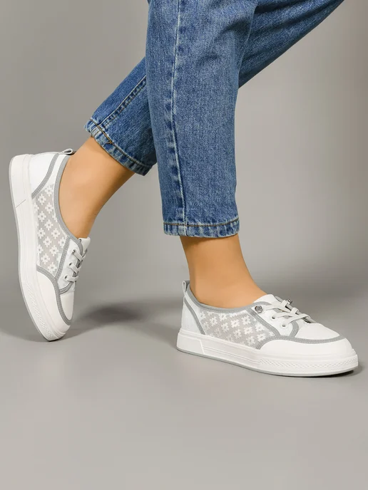 Teet Space Shoes Кеды летние на подошве, белый