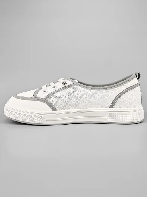Teet Space Shoes Кеды летние на подошве, белый, фото 6