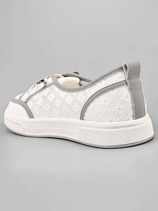 Teet Space Shoes Кеды летние на подошве, белый, фото 7