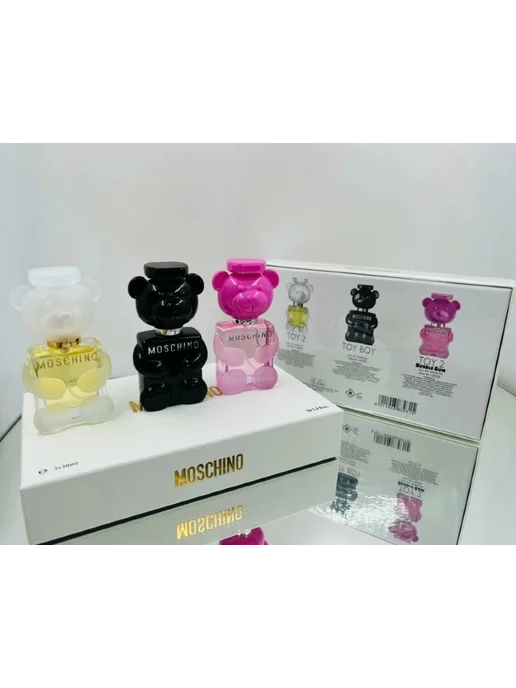 Parfumer Москино Toy 3 в 1 Подарочный парфюмерный набор 3*30 ml, 3x30, 30 мл, фото 3
