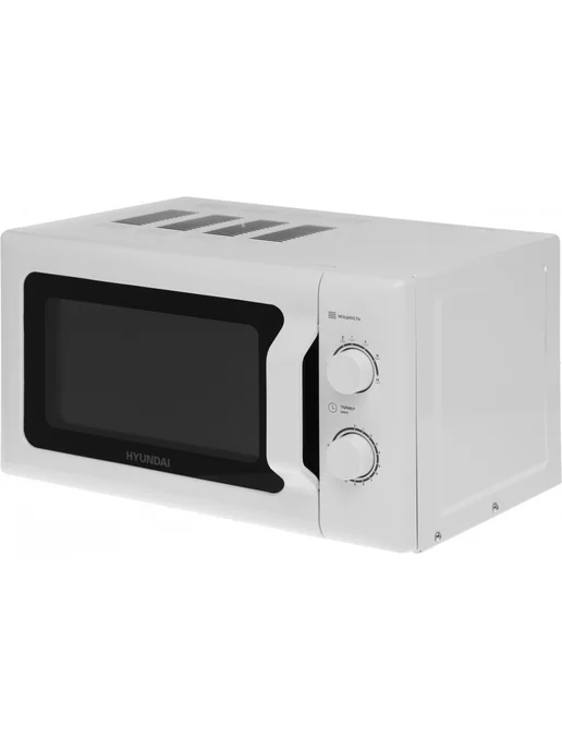 HYUNDAI Микроволновка маленькая для разогрева белая HYM-M2051 20л, 20 л, фото 7