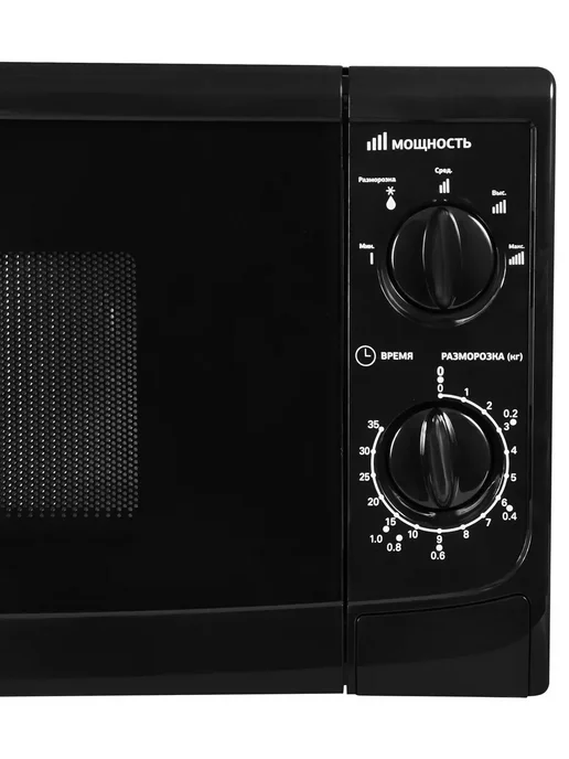 StarWind Микроволновка для разогрева SWM5720, 700Вт, 20л, черный, 700 Вт, 20 л, фото 7