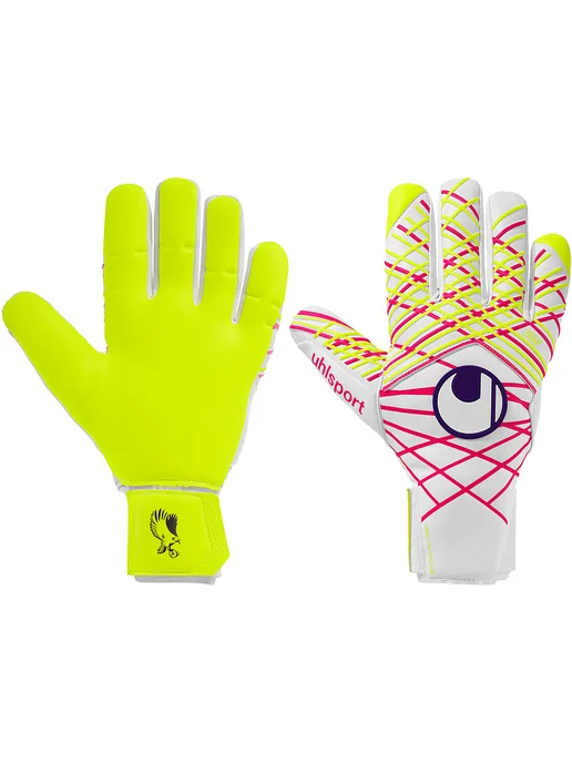 UHLSPORT Вратарские перчатки Absolutgrip HN Maignan Limited, белый, фото 3