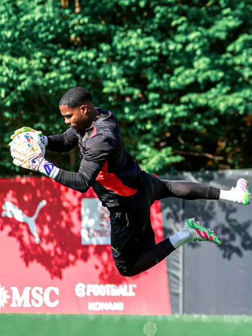 UHLSPORT Вратарские перчатки Absolutgrip HN Maignan Limited, белый, фото 8