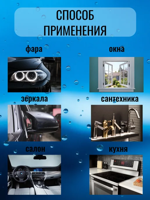 Vi Cалфетки для уборки, голубой, фото 2