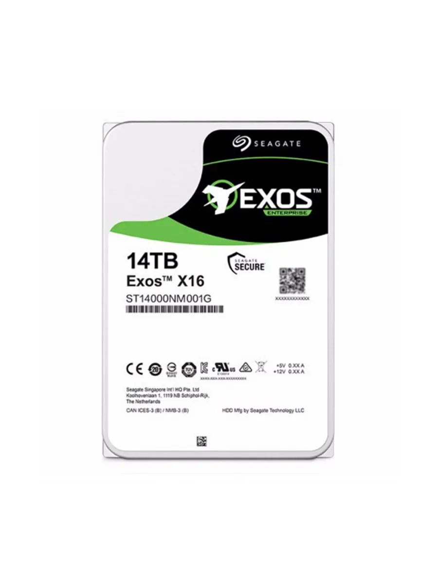 Жесткий диск корпоративного класса Exos X16 14 ТБ