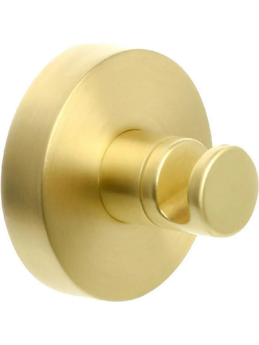 Fixsen Крючок одинарный FIXSEN "COMFORT GOLD" золото-сатин FX-87005 — купить в Алматы