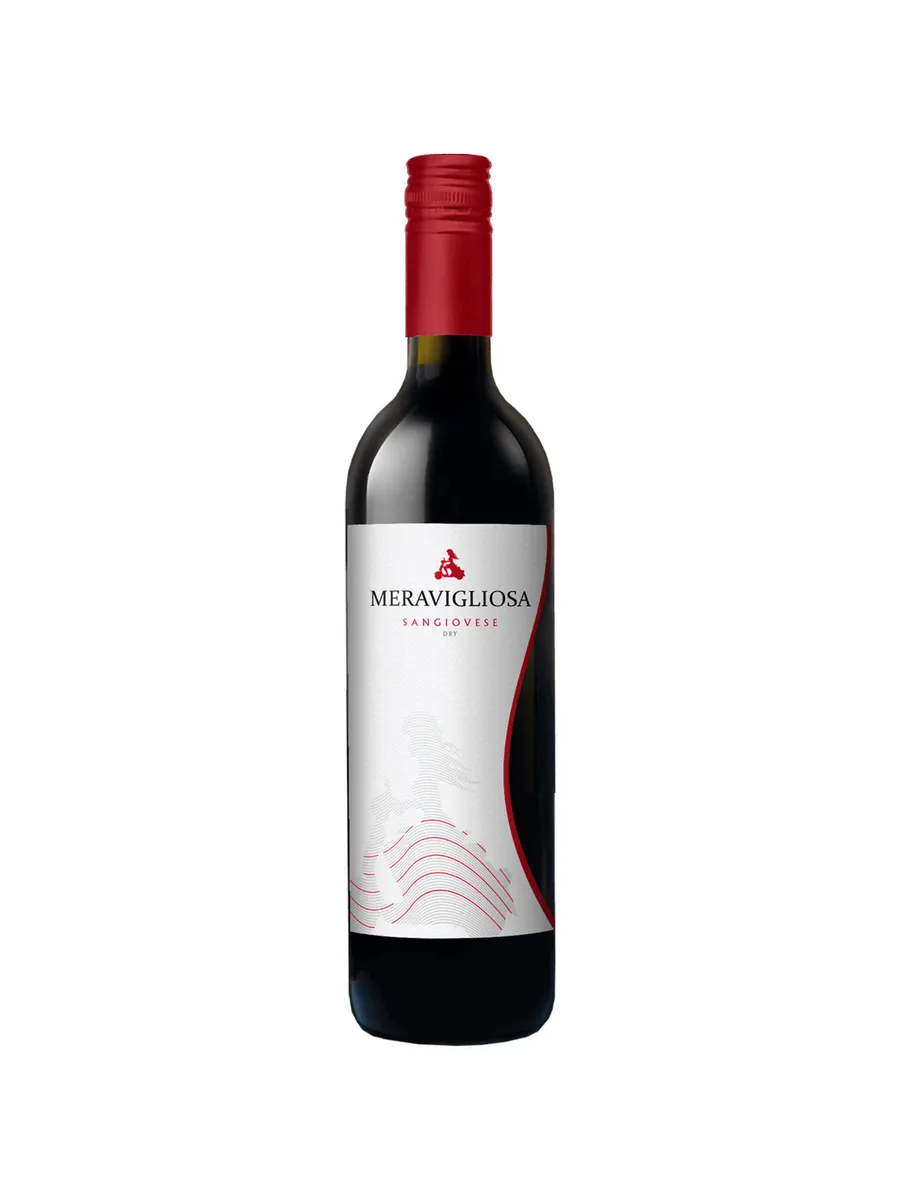Вино Meravigliosa Sangiovese красное сухое 0,75 л
