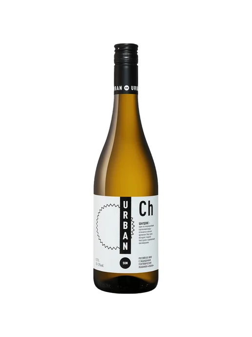 Вино Urban Sun Chardonnay белое сухое 0,75 л, 750 мл