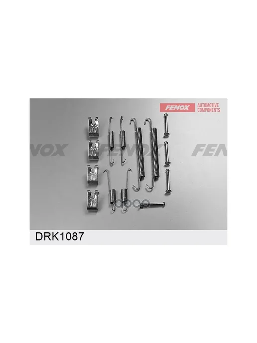 FENOX Комплект монтажный барабанных колодок Toyota Avensis 97-00, вариант
