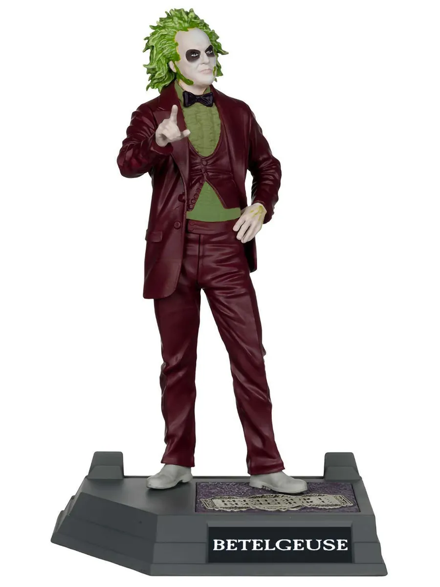 Фигурка Movie Maniacs Beetlejuice in Red Suite 15см