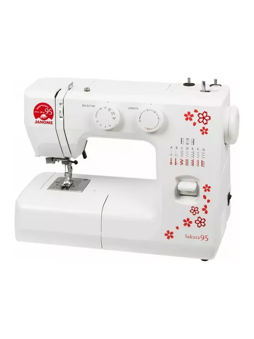 janome Швейная машина Sakura 95 белый (SAKURA 95), белый