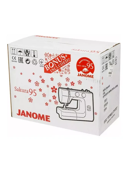 janome Швейная машина Sakura 95 белый (SAKURA 95), белый, фото 7