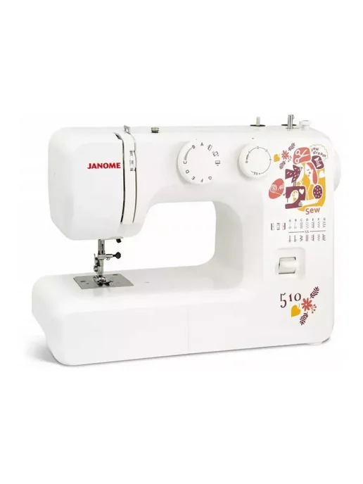 janome Швейная машина Sew dream 510 белый, белый, фото 4