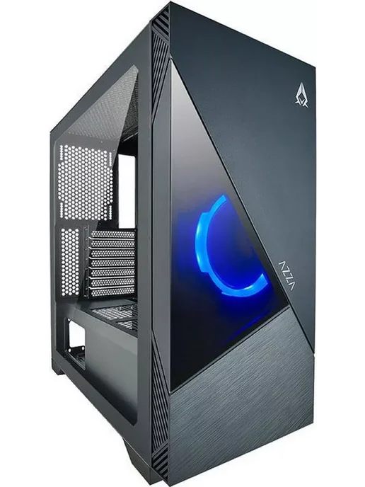 Azza Корпус для ПК Игровой ATX Eclipse Midi-Tower ARGB черный, черный, фото 7