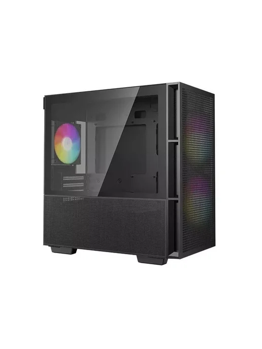 Deepcool Корпус для ПК CH360 черный без БП miniITX 7x120mm 2x140mm, черный, фото 5