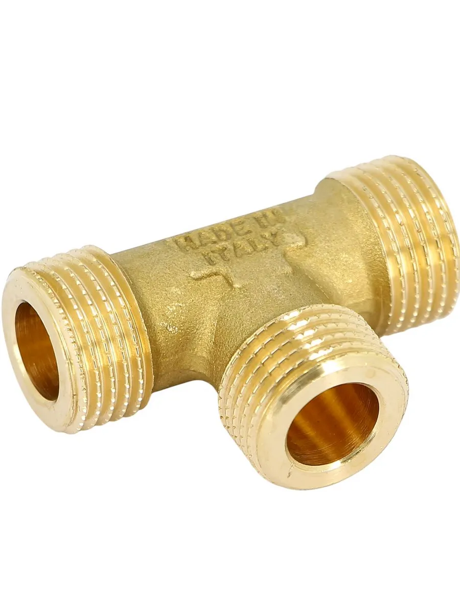 Тройник Tiemme 1/2"Нх1/2"Нх1/2"Н латунь 4710020