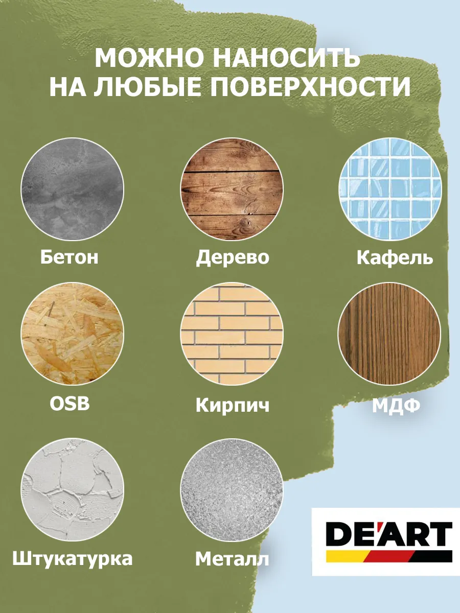 Краска для мебели и декора хаки фото 2