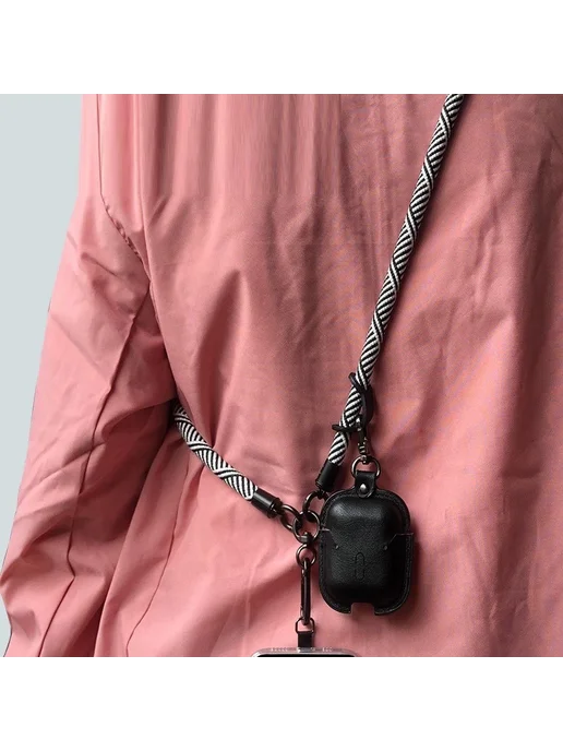 GI&A Kid Bag Ремешок шнурок для телефона, черный, фото 3