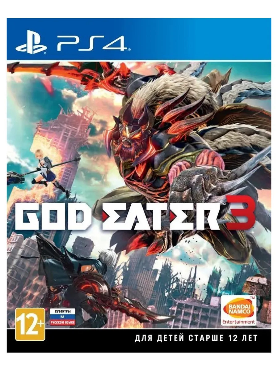 Игра для PS4: God Eater 3 для PS4 Русские субтитры