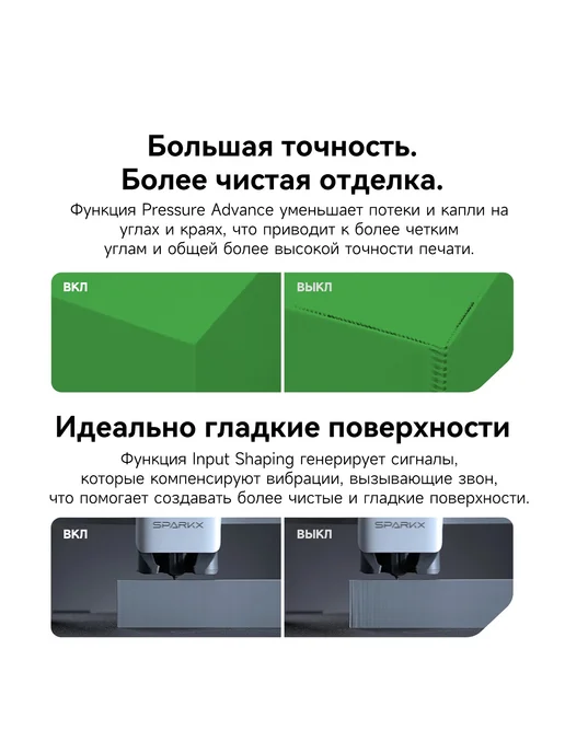 Creality Hi Combo 3D принтер скорость печати до 500 мм с, белый, фото 9