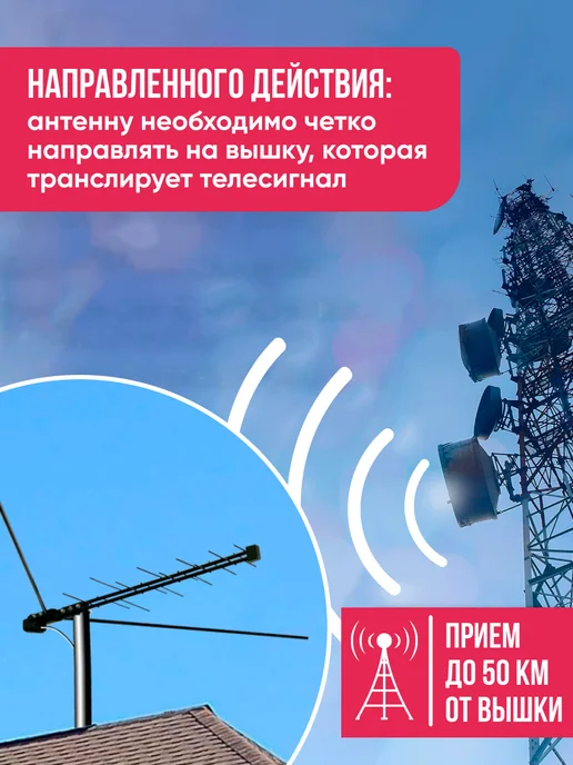 MRM-POWER ТВ-антенна наружная Дельта для приема цифрового ТВ, вариант, фото 3