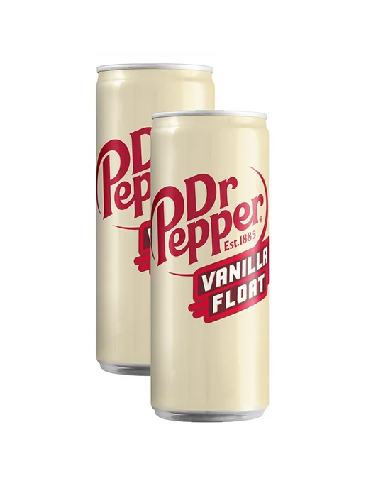 Dr Pepper Напиток доктор пеппер Vanilla Float пломбир, 2 шт. по 330 мл, 2 шт, 330 мл, фото 2