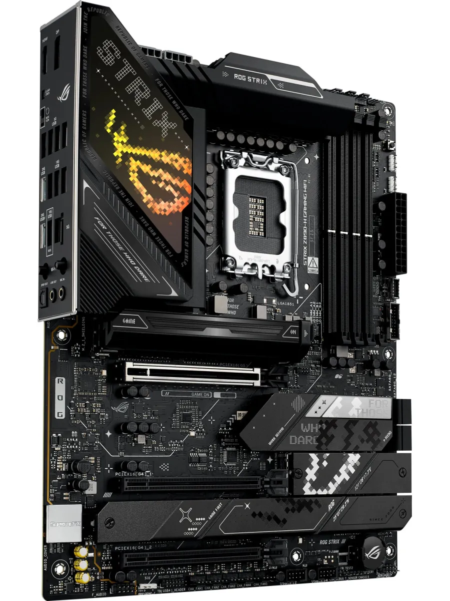 Материнская плата ROG STRIX Z890-H GAMING WIFI Soc-1851 Asus 378719272 купить в интернет‑магазине Wildberries