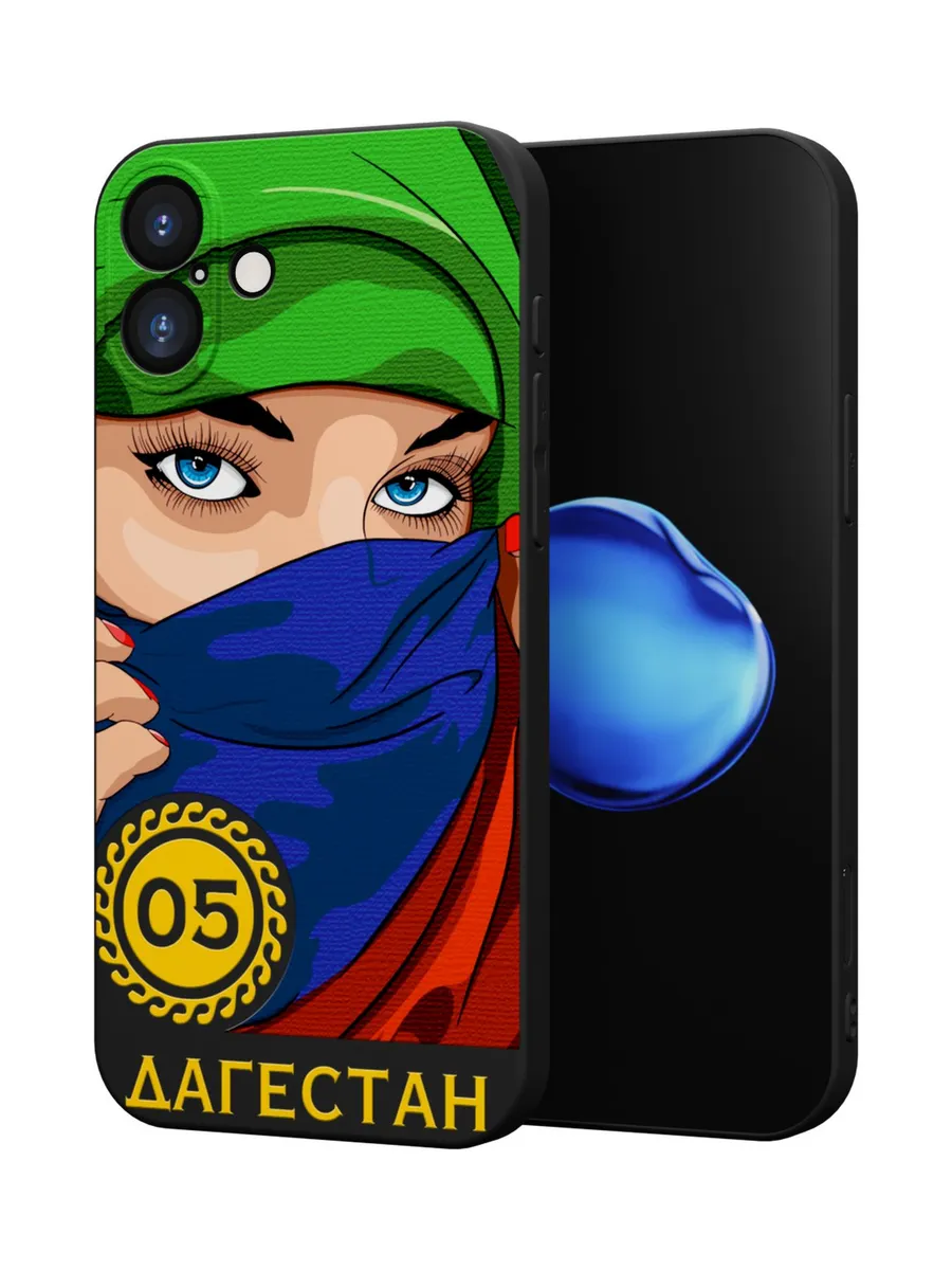Чехол на Apple IPhone 16 Plus с принтом Дагестан
