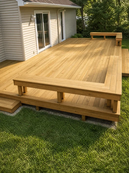 МАСЛО WOOD Масло для террас с твердым воском ЭКСТРА 0.9 л, 0,9 л, фото 2