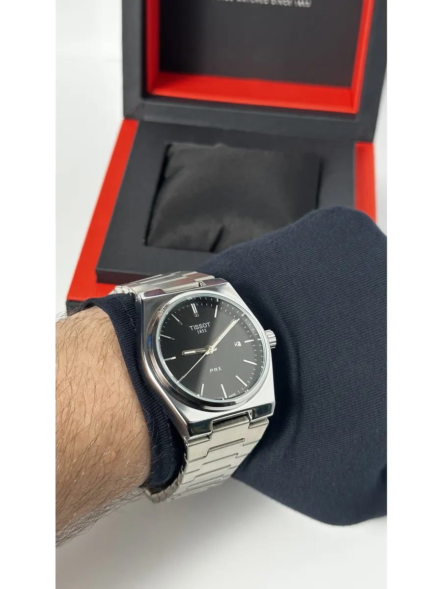 Часы Tissot PRX черные механические