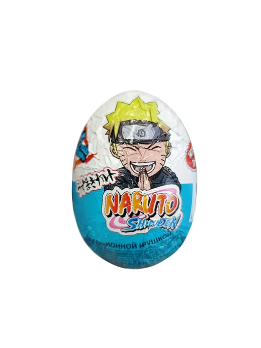 Naruto Яйцо шоколадное с игрушкой Наруто, 20 г, 20 г, фото 2