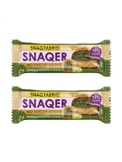 Протеиновые батончики Snaqer by Dubai 2 шт по 50 гр SnaqFabriq 379048787 купить за 414 ₽ в интернет‑магазине Wildberries