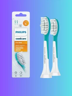 Набор сменных насадок Philips Sonicare ForKids 7+ 379323278 купить за 1 986 ₽ в интернет‑магазине Wildberries
