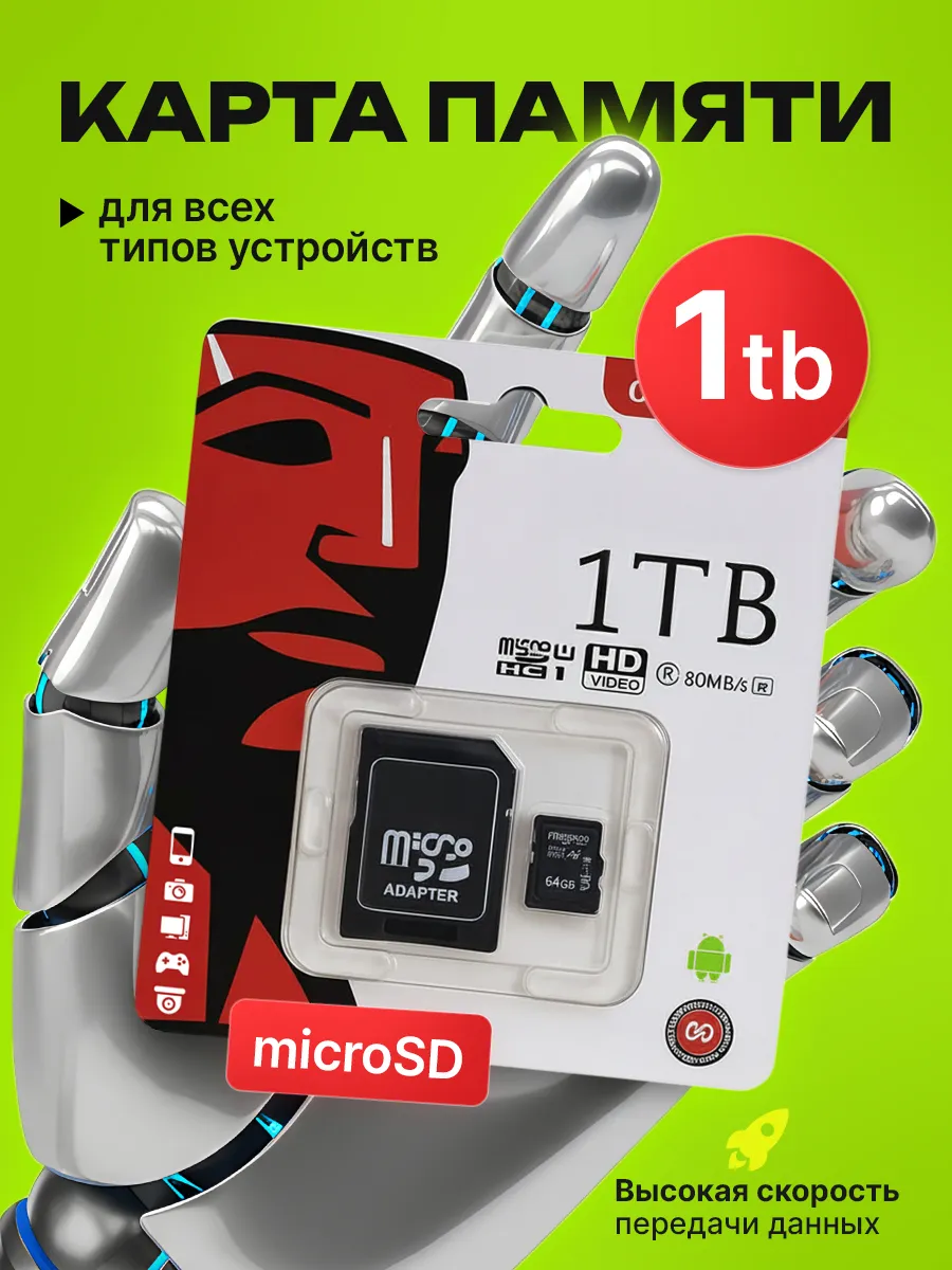 Карта памяти micro sd 1 ТБ