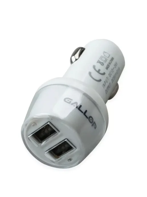 GeoTrading Автомобильное зарядное устройство для телефона USB-A 2.1A, вариант, фото 2