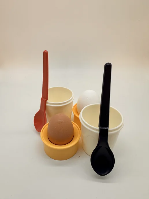 tupperware Подставка для яйца с ложечкой, 2 шт, 2 шт, фото 3
