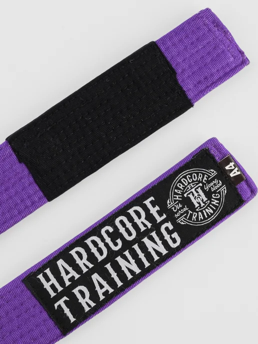 hardcore training Пояс для кимоно Premium Пурпурный, фиолетовый, фото 3