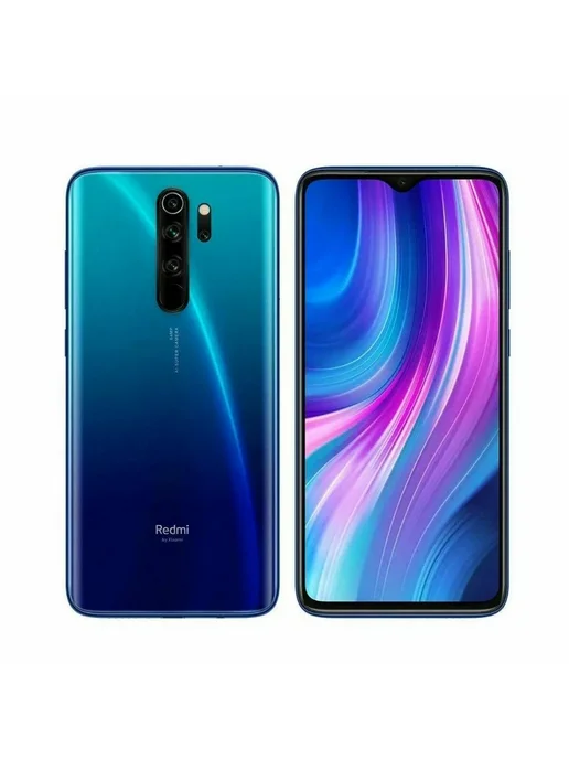 Смартфон Xiaomi Redmi Note 8PRO 7/256 ГБ, синий, фото 4